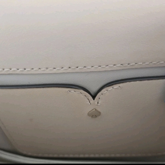 Kate Spade Nicola Crossbody Bag PXRUB180 Women’s Leather Turnlock Dusty Pink - Picture 7 of 11